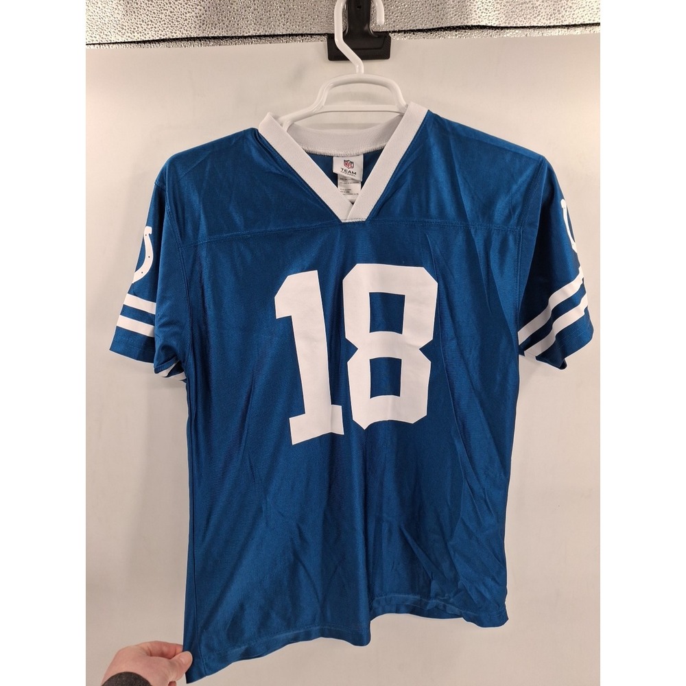 Indianapolis Colts NFL Apparel XL (18-20)‎  Peyton Manning Blue Jersey